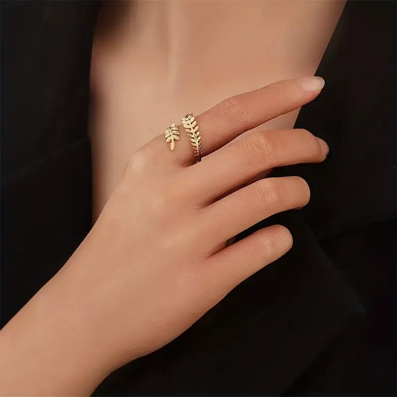 Wheat Stainless Steel Ring