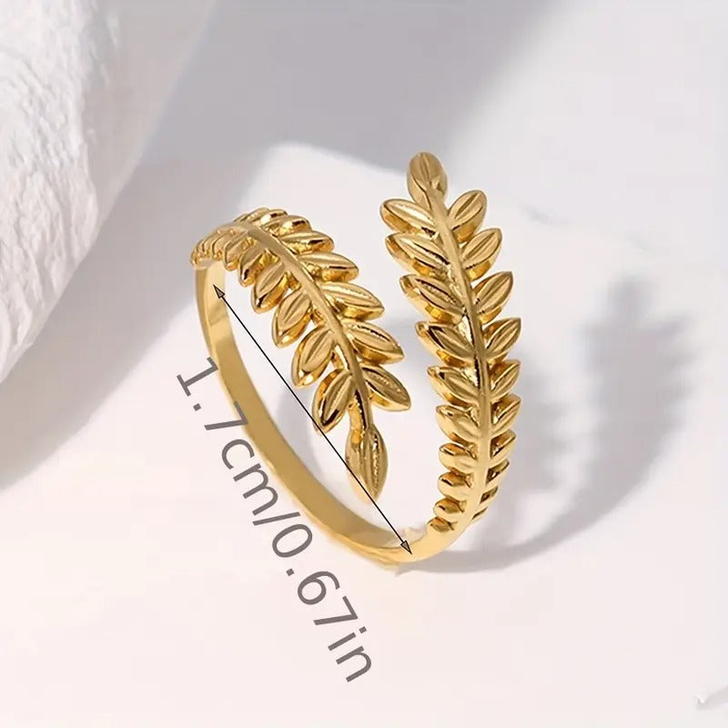 Wheat Stainless Steel Ring