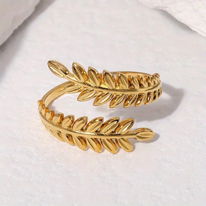 Wheat Stainless Steel Ring